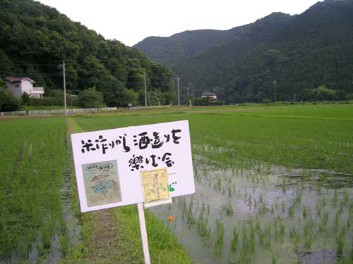 消費者が参加する米作りも盛んだ（小川町）の写真