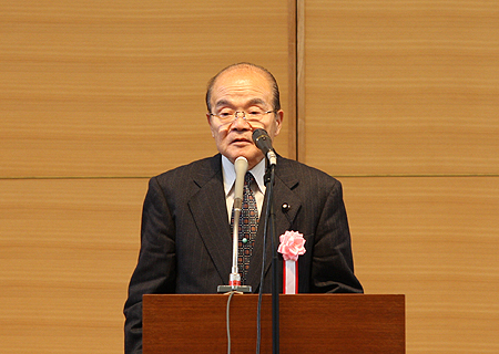 家元丈夫全国都道府県議会議長会会長（京都府議会議長）の写真