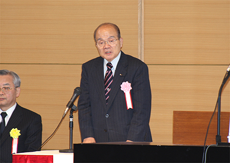 家元丈夫全国都道府県議会議長会会長の写真