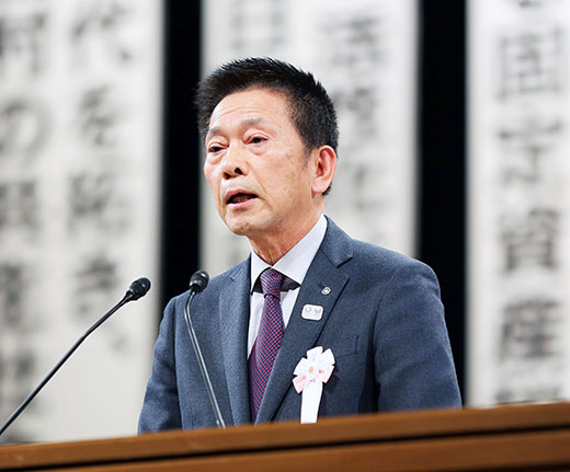 特別決議　提案理由説明　石橋良治　副会長（島根県邑南町長） 