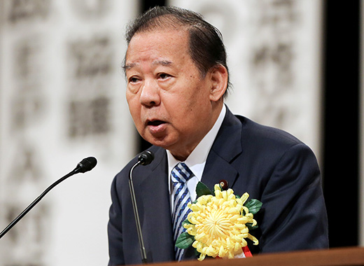 二階俊博　自由民主党幹事長