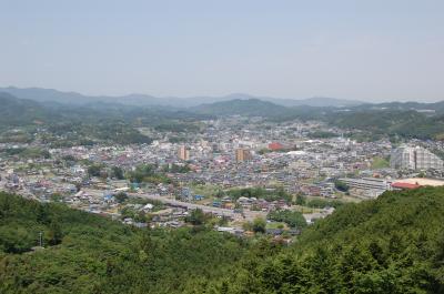 仙元山から見る市街地