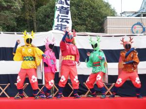 松野町特産品PRキャラクター　まつの五大神　