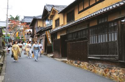 日本遺産認定を受けた「ちりめん街道」