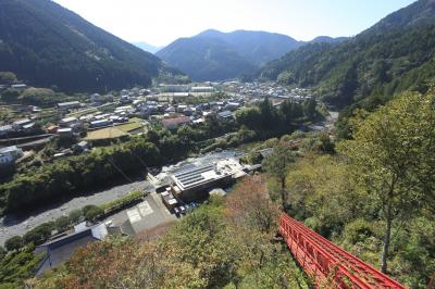 馬路村中心部