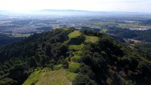 基肄城があった基山山上