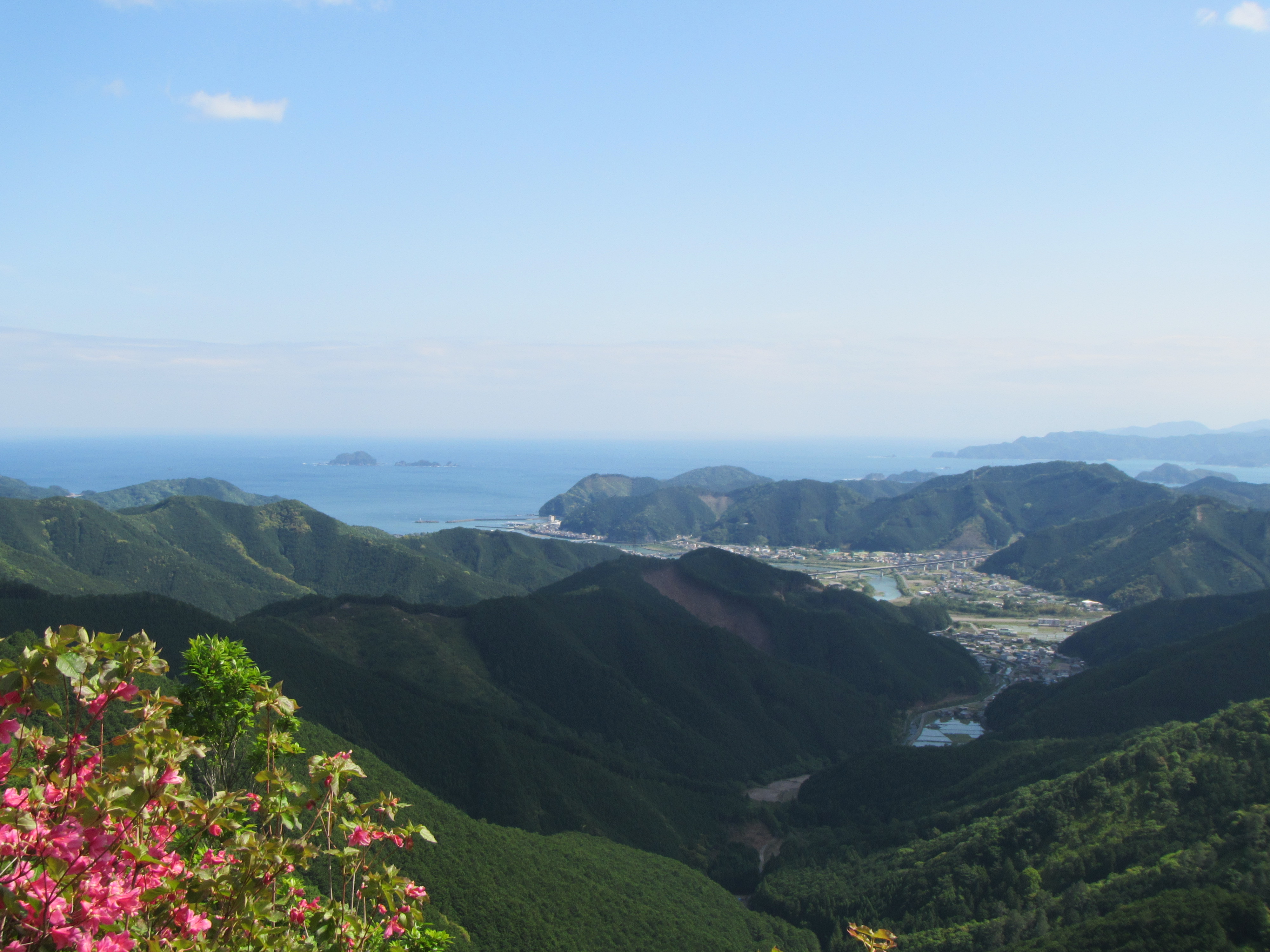 世界遺産熊野古道ツヅラト峠からの展望