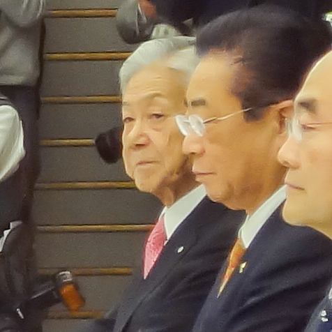 協議の場に出席した荒木会長