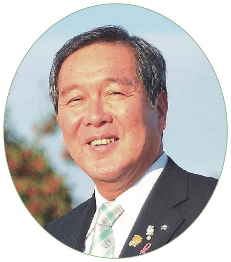 愛媛県松前町長岡本靖