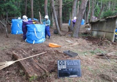 除染作業の様子