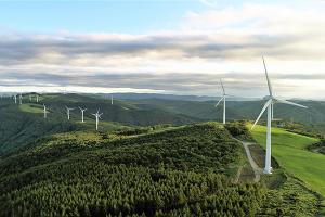 上外川高原の風力発電所