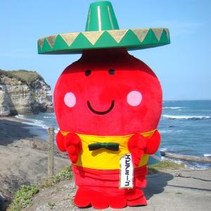 御宿町マスコットキャラクター　エビアミーゴ