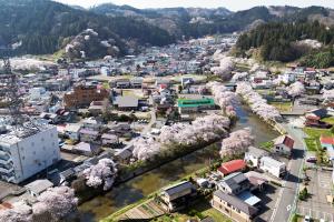 石川町の風景（県立石川高等学校パソコン部撮影）