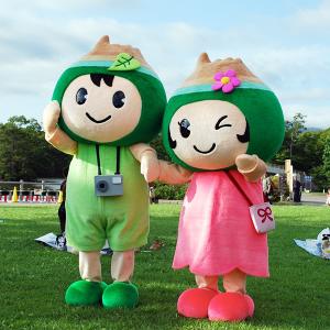 七飯町観光PRキャラクター　ポトロくん・ポントちゃん