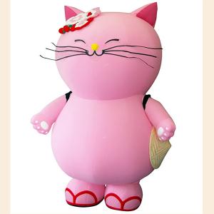 「なぎそねこ」イメージキャラクター　ぽかにゃん